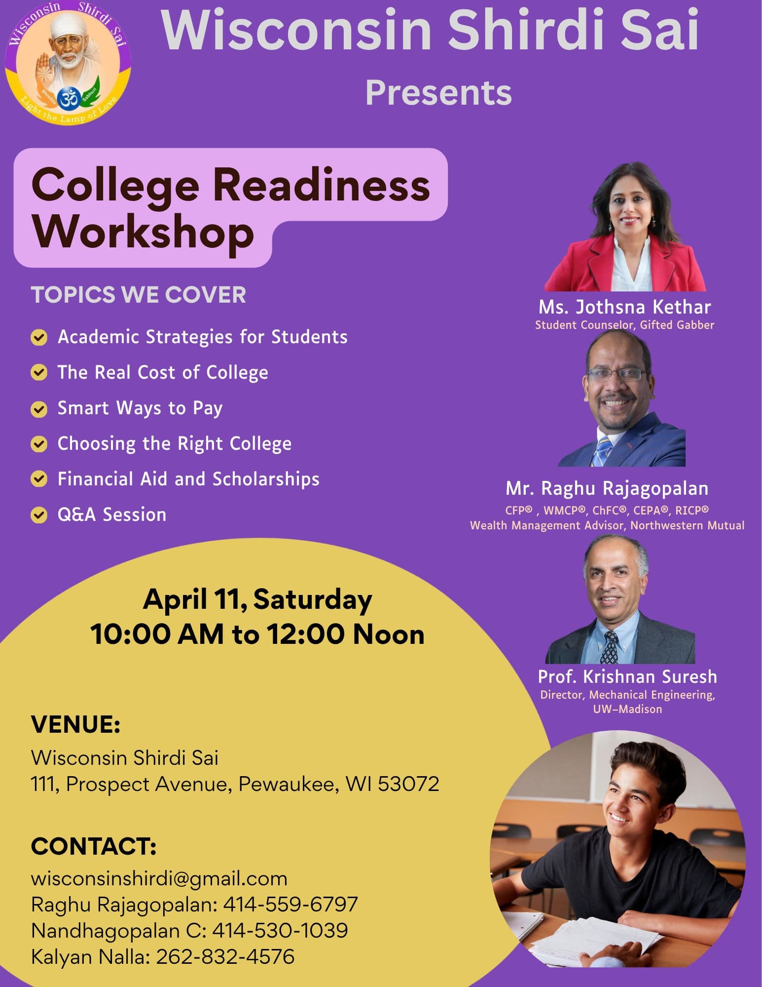 College Readiness Workshop